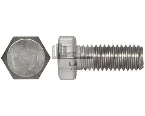 Болт с шестигранной головой по DIN 933, нержавеющая сталь А2 M10х45