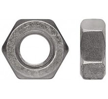 Гайка шестигранная по DIN 934 нержавеющая сталь А2                         - Диаметр резьбы: M27