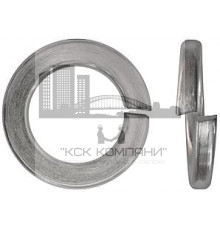 Шайба пружинная по DIN 127B, нержавеющая сталь А2                         - Размер, мм: B8