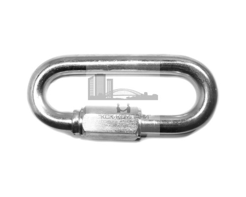 Карабин винтовой 16 мм с фиксатором