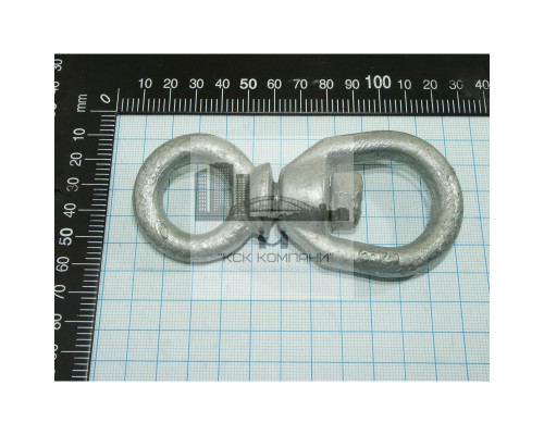 Вертлюг петля-кольцо диам. 10мм
