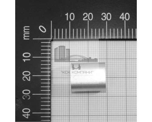 Зажим для троса 5 мм DIN 3093 (алюминиевая втулка)