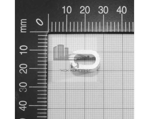 Зажим для троса 5 мм DIN 3093 (алюминиевая втулка)