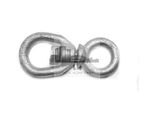 Вертлюг петля-кольцо диам. 10мм