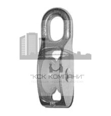 Одиночный блок с пластиковым диском 3/4 20мм