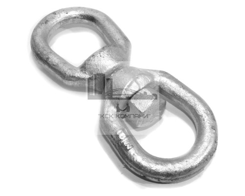 Вертлюг петля-петля диам. 10 мм