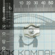 Зажим троса (каната) одинарный 4 мм, Simplex, стальной