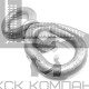 Вертлюг петля-кольцо диам. 16мм