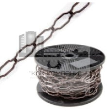 Цепь декоративная готическая "бронзовая" диам. 2,6 мм