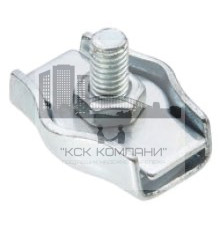 Зажим троса (каната) одинарный 6 мм, Simplex, стальной