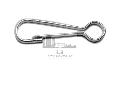 Карабин пружинный тип 125 (DIN4293) 50мм без вертлюга