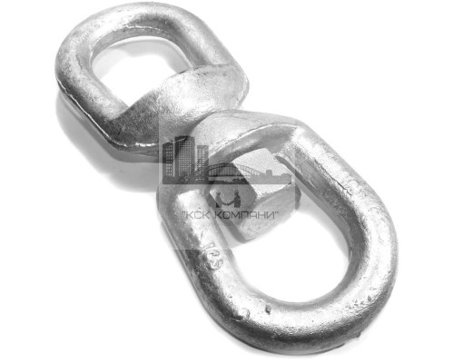 Вертлюг петля-петля диам. 20 мм