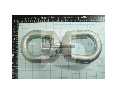 Вертлюг петля-петля диам. 20 мм
