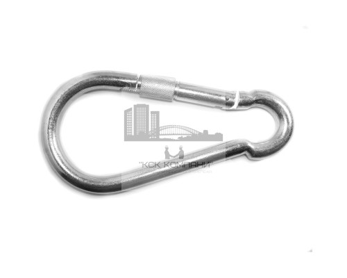 Карабин пожарный с фиксатором 15 мм DIN 5299D