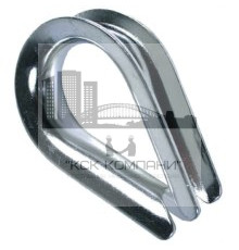 Коуш из нержавеющей стали А4 DIN 6899 8мм