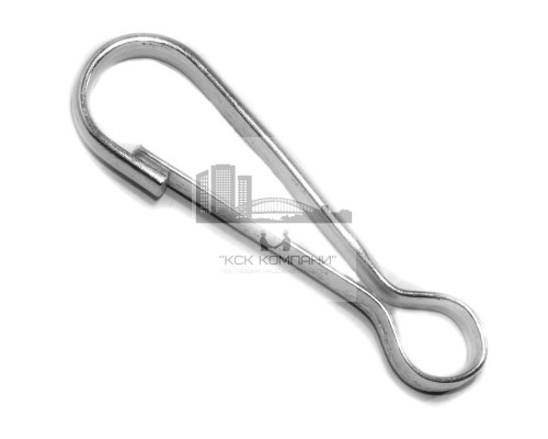 Карабин пружинный тип 125 (DIN4293) 80мм без вертлюга