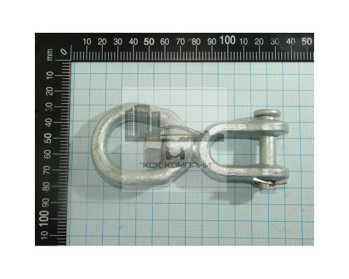 Вертлюг петля-вилка диам. 10мм