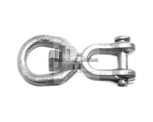 Вертлюг петля-вилка диам. 10мм