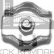 Зажим троса (каната) одинарный 5 мм, Simplex, стальной