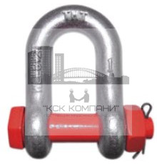 Скоба такелажная прямая 8.5т с болтом и гайкой G-2150