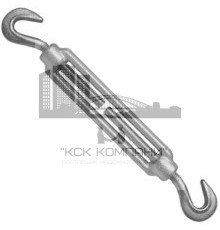 Талреп DIN 1480 крюк-крюк М12х210