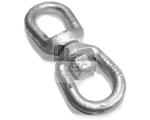 Вертлюг петля-петля диам. 12 мм