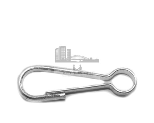 Карабин пружинный тип 125 (DIN4293) 40мм без вертлюга