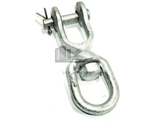 Вертлюг петля-вилка диам. 6 мм