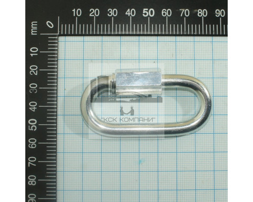 Карабин винтовой 8 мм с фиксатором