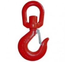 Крюк грузовой с вертлюгом и защелкой А322 г/п 3 т