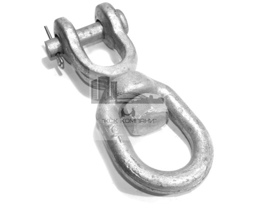 Вертлюг петля-вилка диам. 12мм