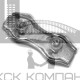 Зажим троса (каната) двойной 6 мм, Duplex, стальной