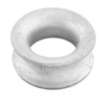 Коуш стальной оцинкованный круглый, 16 мм