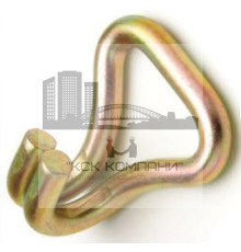 Крюк для стяжных грузовых ремней ш. 25 мм, 1 т