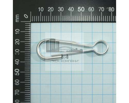 Карабин пружинный тип 125 (DIN4293) 70мм без вертлюга