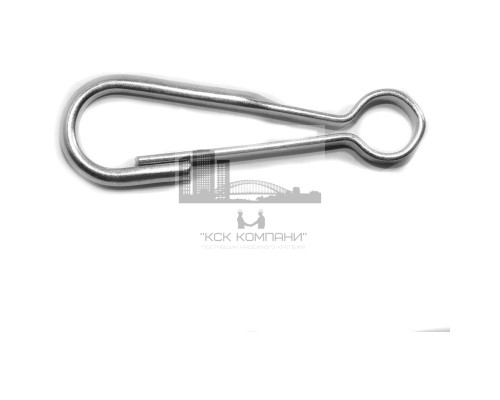 Карабин пружинный тип 125 (DIN4293) 70мм без вертлюга