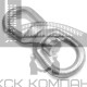 Вертлюг петля-петля диам. 16 мм