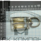 Двойной блок с металлическим диском 1-1/4 30мм для троса