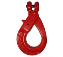 Крюк цепной с вилочным соединением 15 т. самозакрывающийся