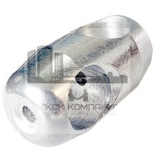 Соединитель тросов накрест (бочонок),16 мм