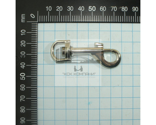 Карабин для животных,  ключный 12 мм