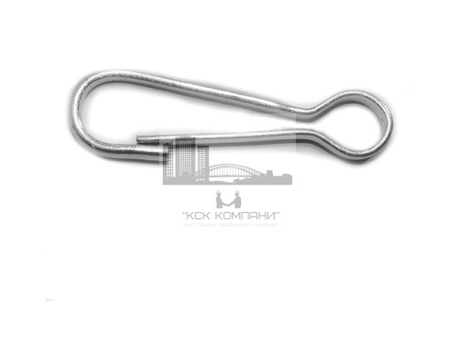 Карабин пружинный тип 125 (DIN4293) 60мм без вертлюга