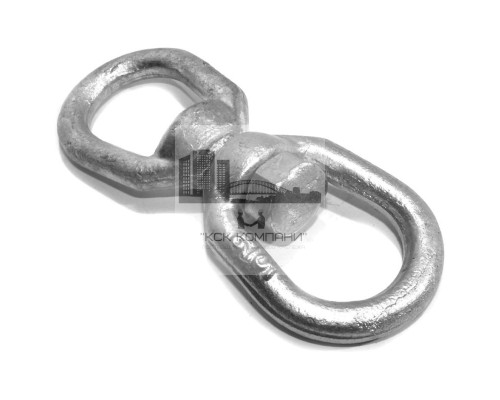 Вертлюг петля-петля диам. 8 мм