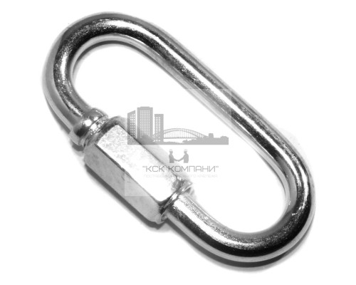 Карабин винтовой 5 мм с фиксатором