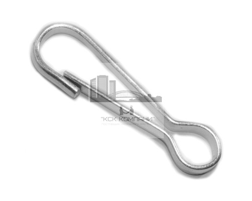 Карабин пружинный тип 125 (DIN4293) 60мм без вертлюга