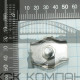 Зажим троса (каната) одинарный 10 мм Simplex стальной