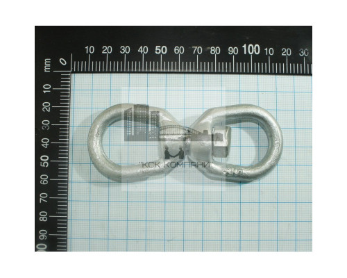 Вертлюг петля-петля диам. 8 мм