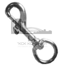 Карабин для животных,  ключный 12 мм