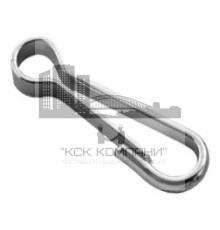 Карабин пружинный тип 125 (DIN4293) 60мм без вертлюга