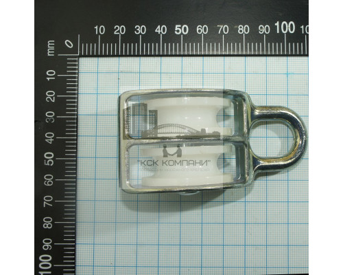 Двойной блок с пластиковым диском (шкивом) 1-1/2 40мм